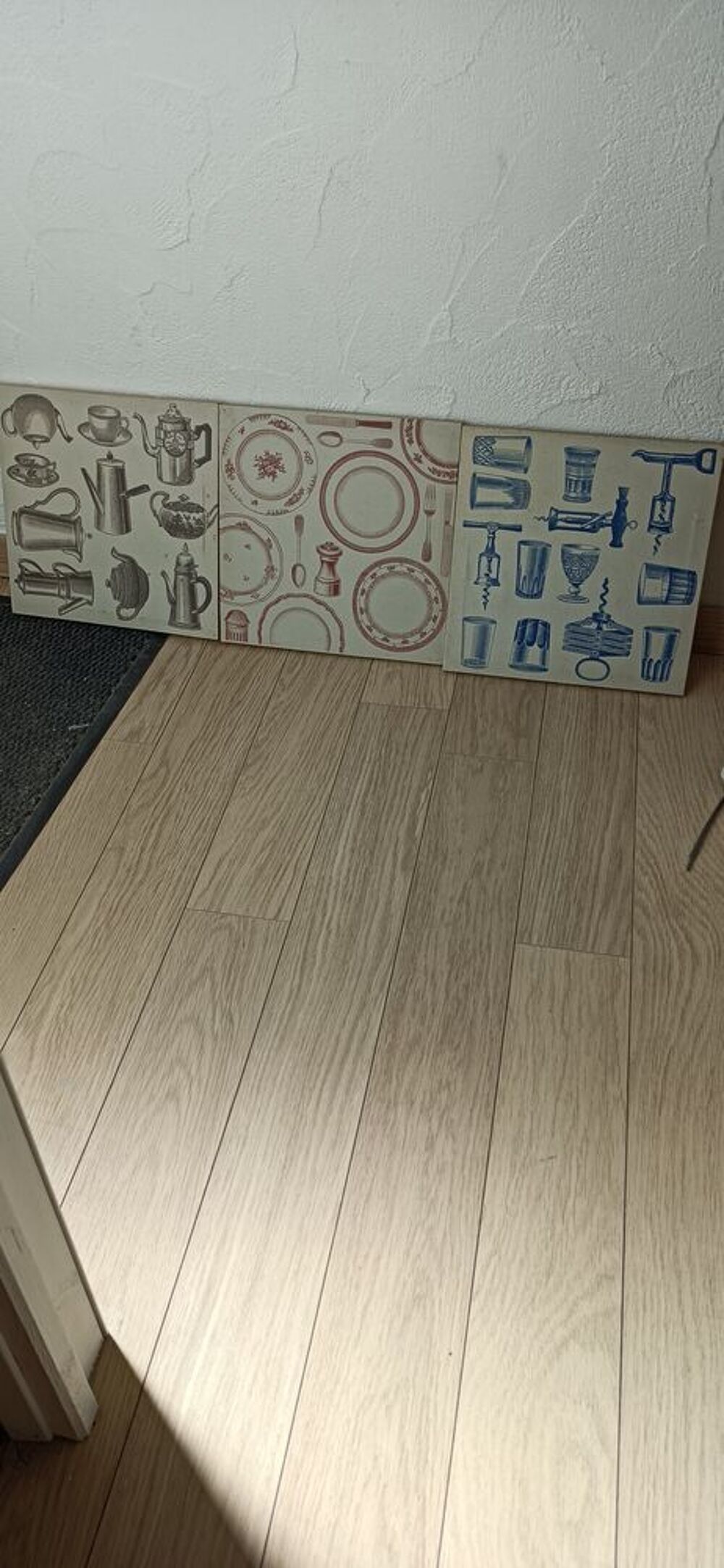 Lot de 3 cadres en toile Décoration