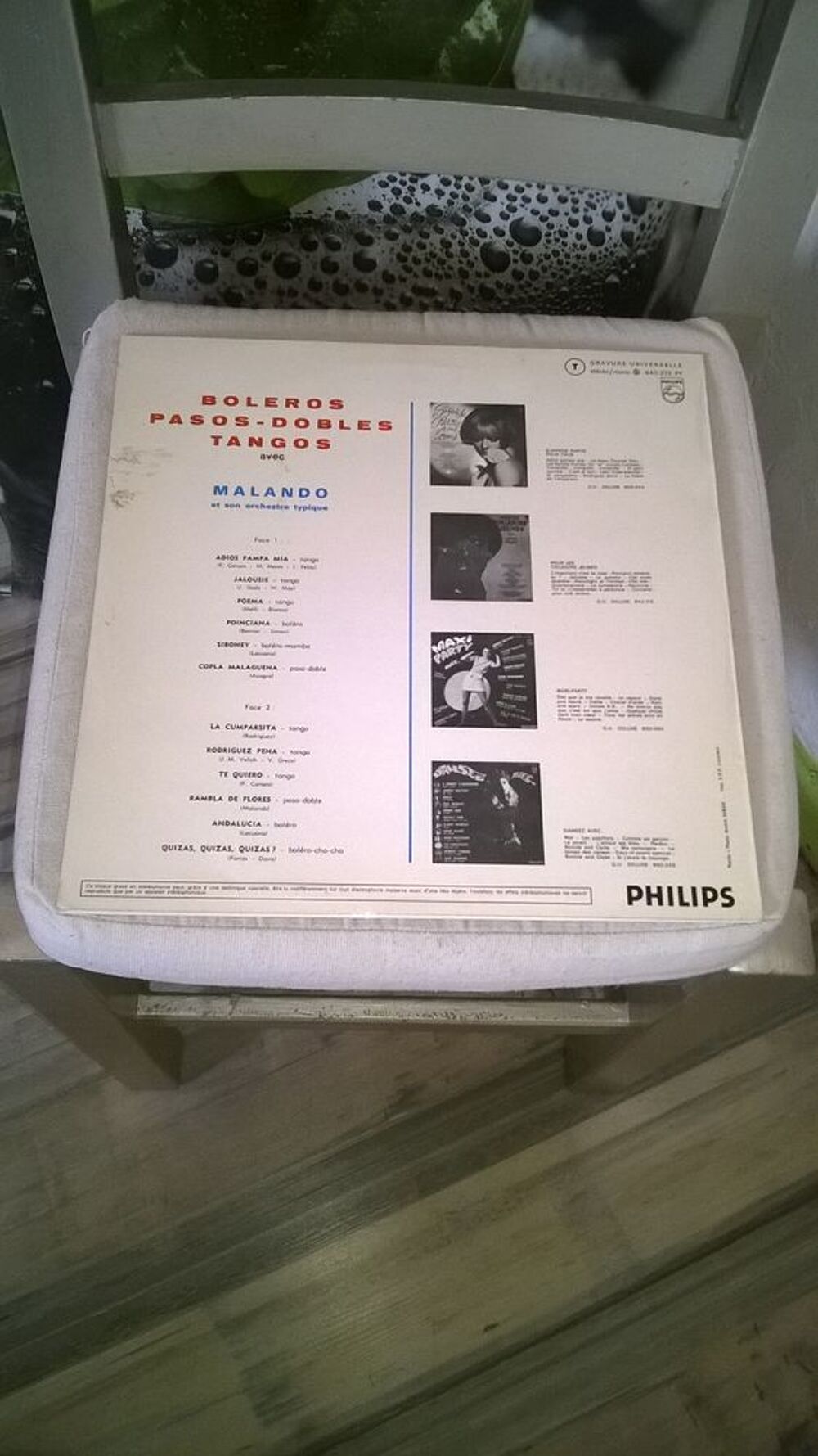Vinyle Malando And His Tango Orchestra
Boleros Pasos-Dobles CD et vinyles