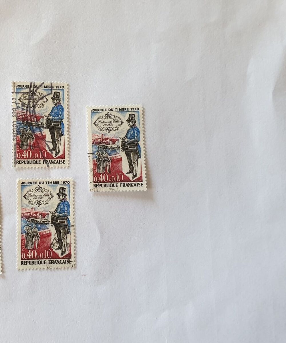 Timbre france Journ&eacute;e du timbre 1970 - lot 0.30 euro 