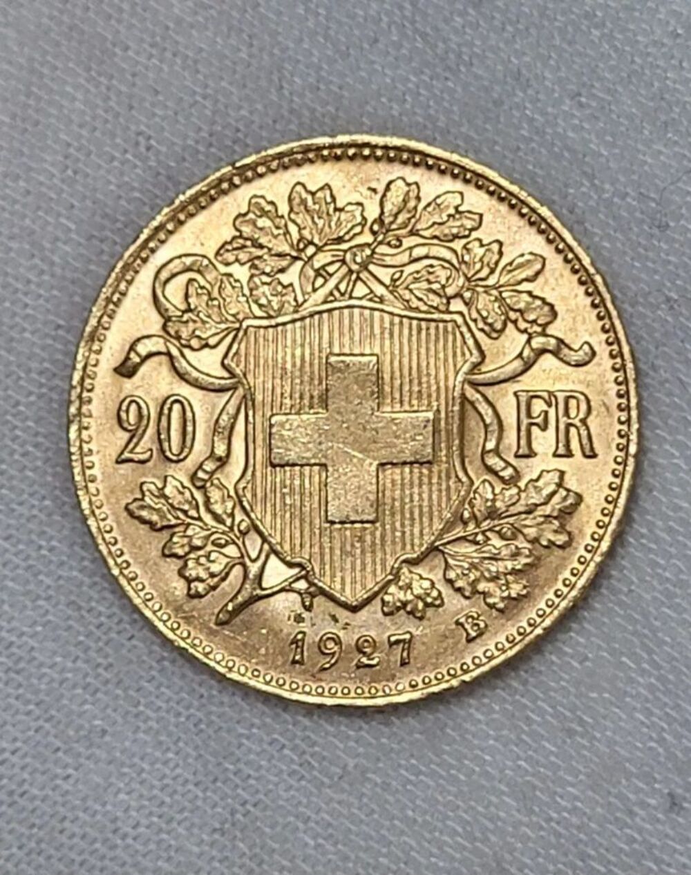 Piece 20 francs suisse or Bijoux et montres