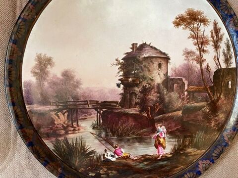 Plat en faence 15 Houdemont (54)