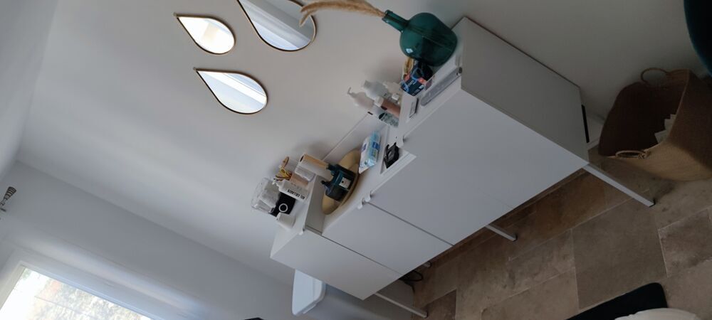 meuble bas blanc Meubles