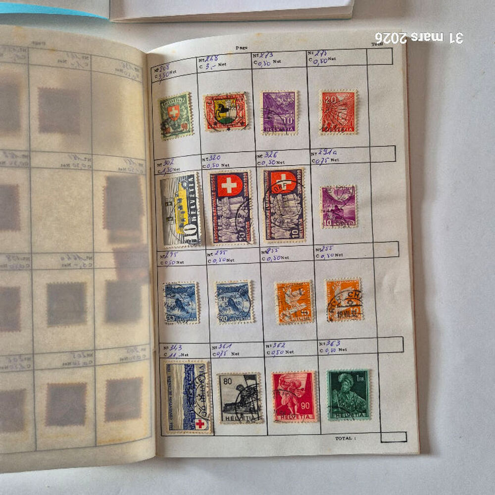Lot de 11 carnets &agrave; choix philat&eacute;liques avec timbres 