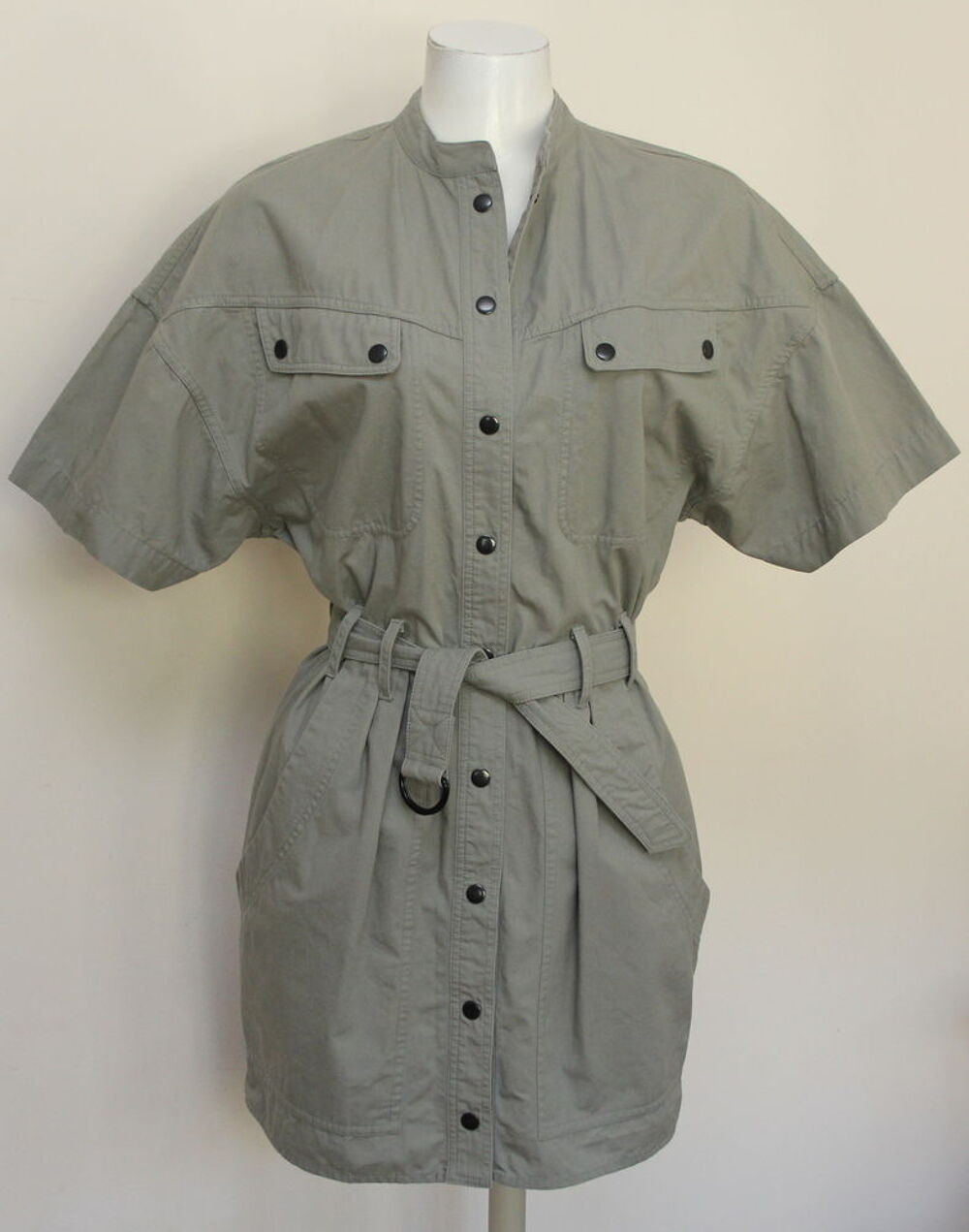 Robe vert de gris ISABEL MARANT T.36/38 Vêtements