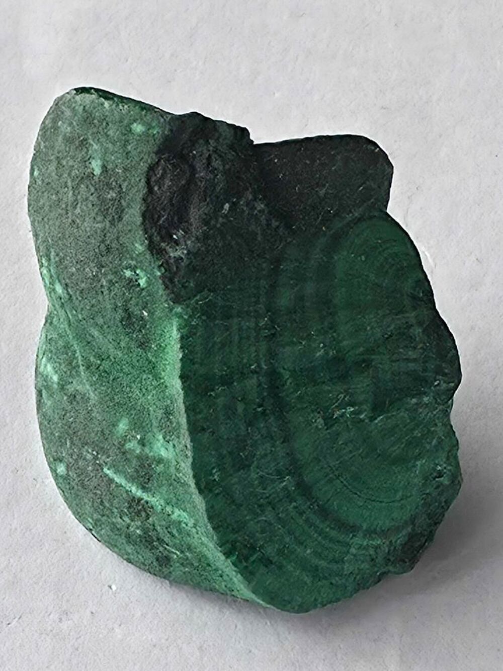 Sp&eacute;cimen Malachite Stalactitique Fibro-Radi&eacute;e 29g-Collection Lithoth&eacute;rapie 