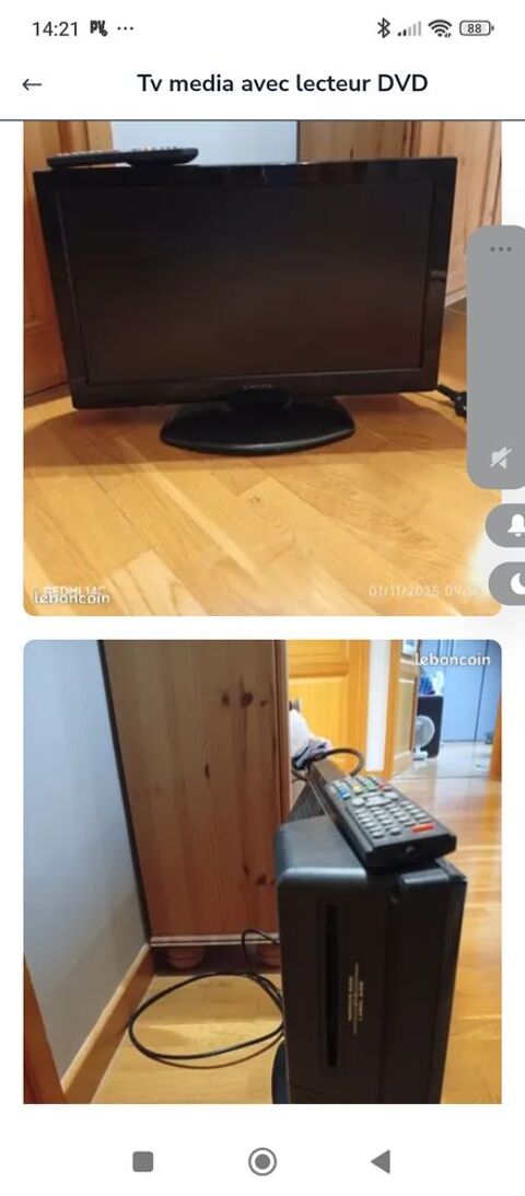 Tv media avec lecteur DVD  0 Comines (59)