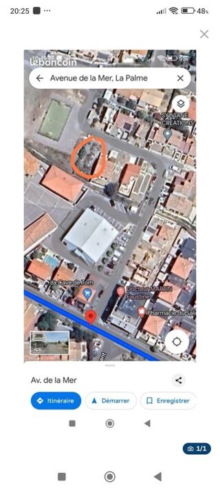  Terrain � vendre 269 m�