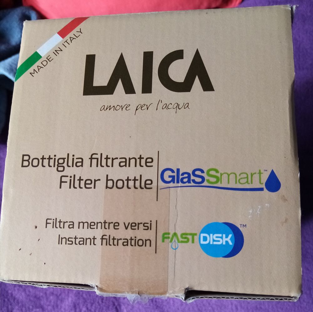Bouteille filtrante instantan&eacute;e, EN VERRE Cuisine