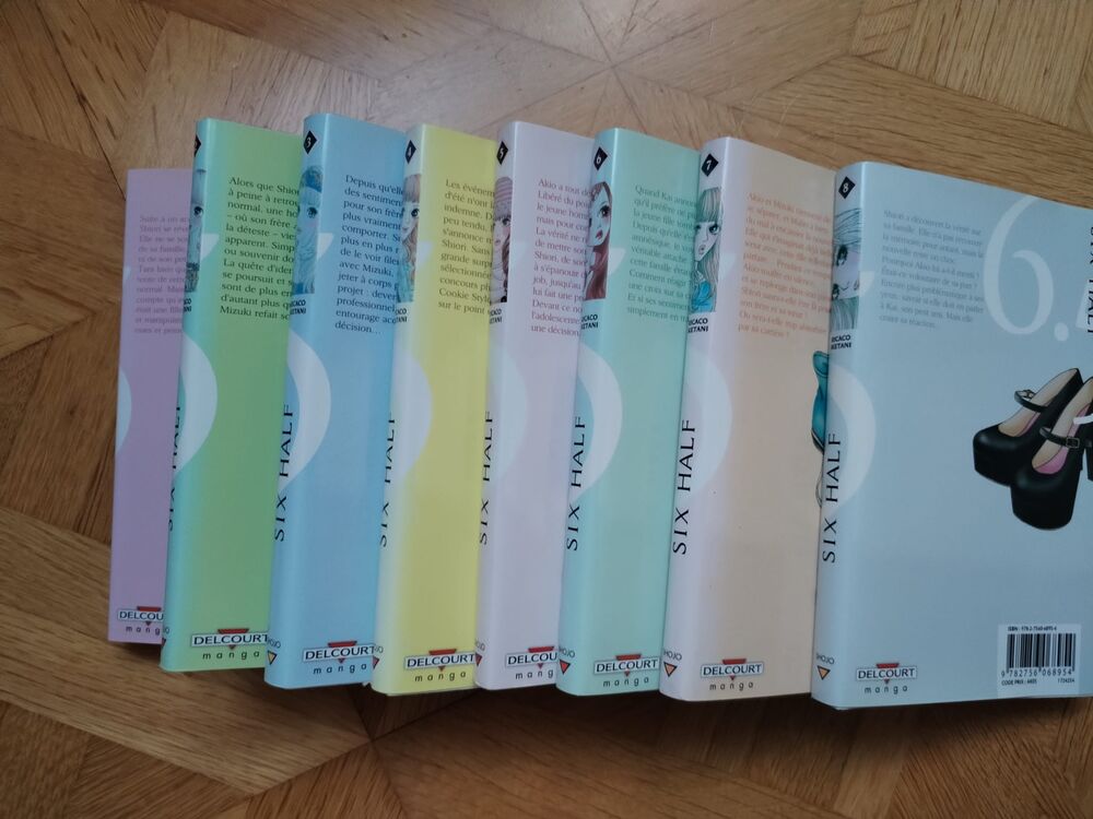 Mangas SIX-HALF Livres et BD
