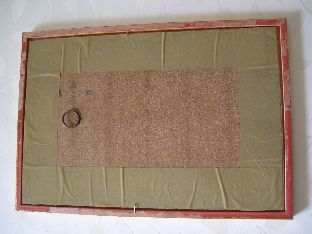 N&deg;12 Cadre Photo bois dor&eacute; 24x36 cm Dcoration