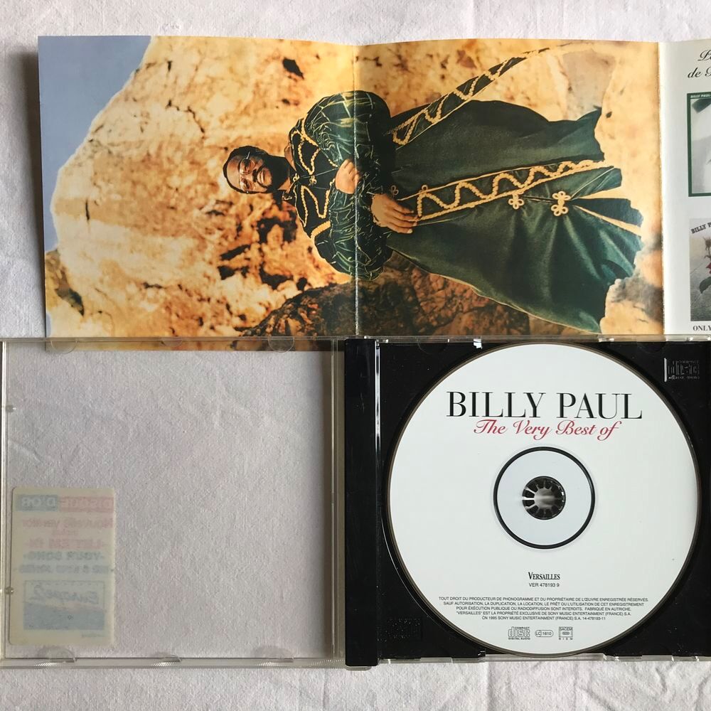 CD Billy Paul The Very Best Of CD et vinyles