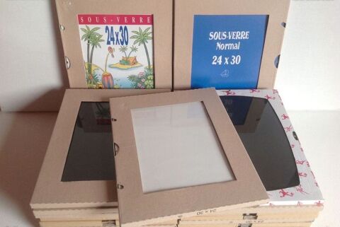 SOUS-VERRES PAR 1, 5 ou10 DE 30 X 40 cm ETAT NEUF 2 Trgunc (29)