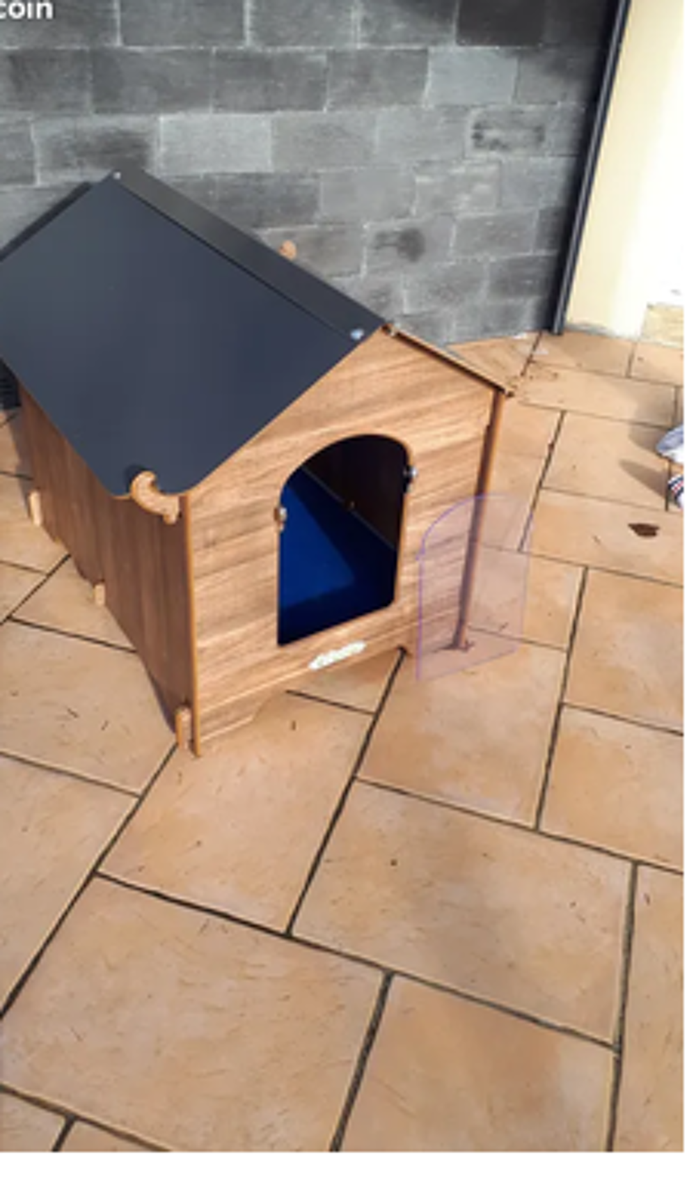 niche pour chien moyen Jardin