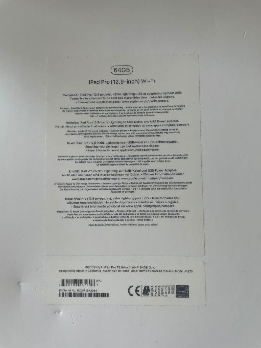 iPad Pro T�l�phones et tablettes