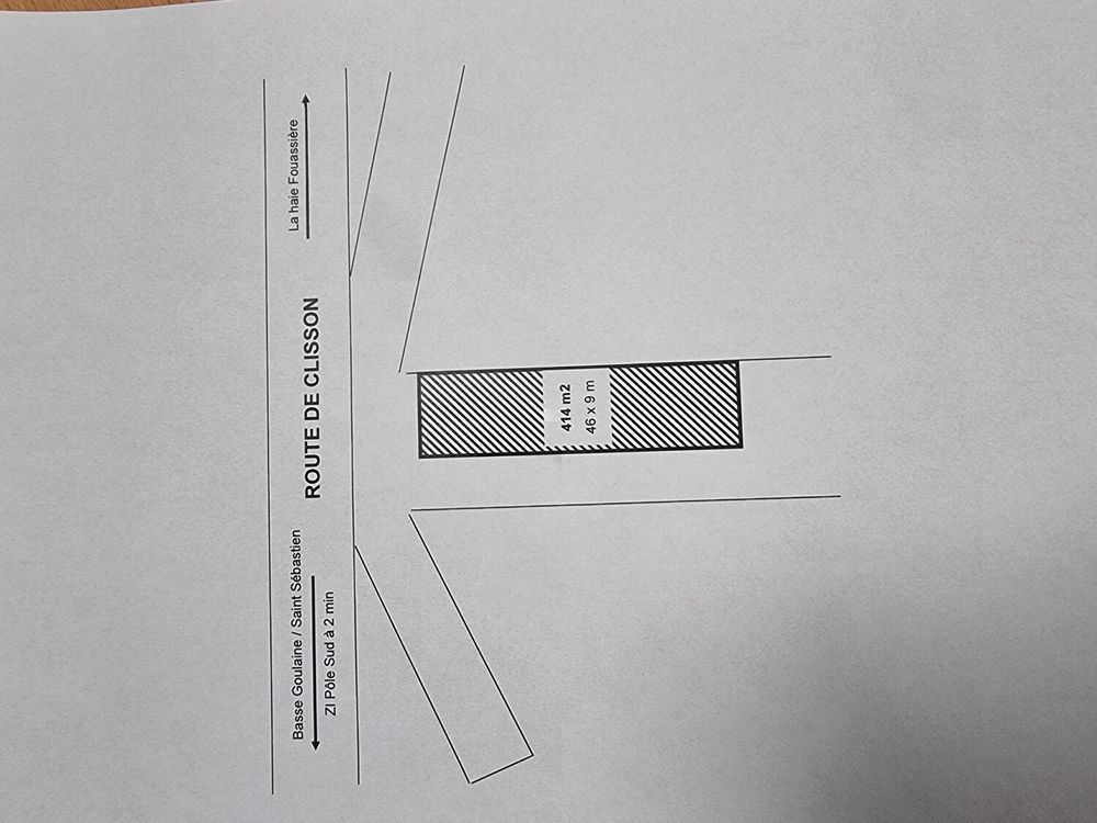 Vente Terrain Terrain constructible 414m2 Vertou