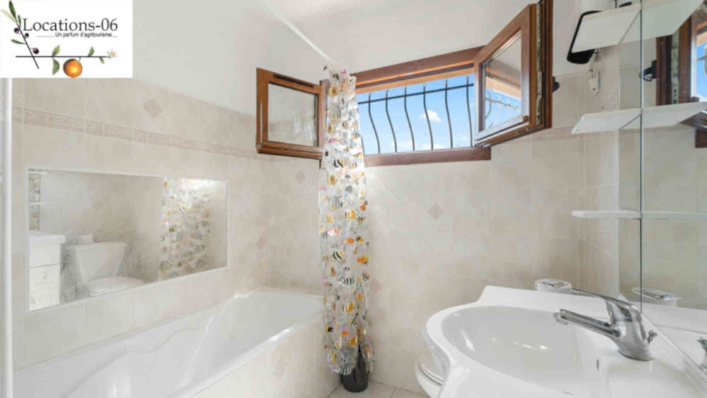Location Appartement F3 MEUBLE EN VILLA PROCHE CANNES GRASSE SOPHIA & NICE Le bar-sur-loup