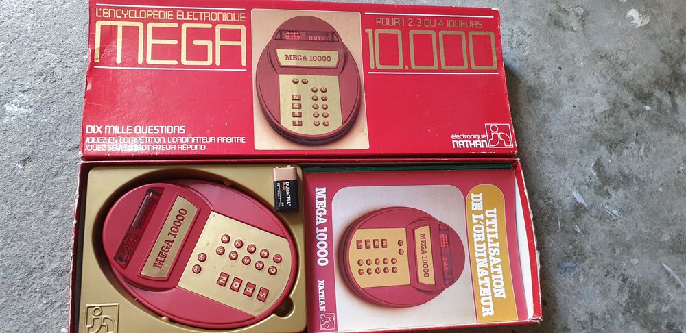 Jjeu de soci&eacute;t&eacute; &eacute;lectronique Mega 10 000 Jeux / jouets