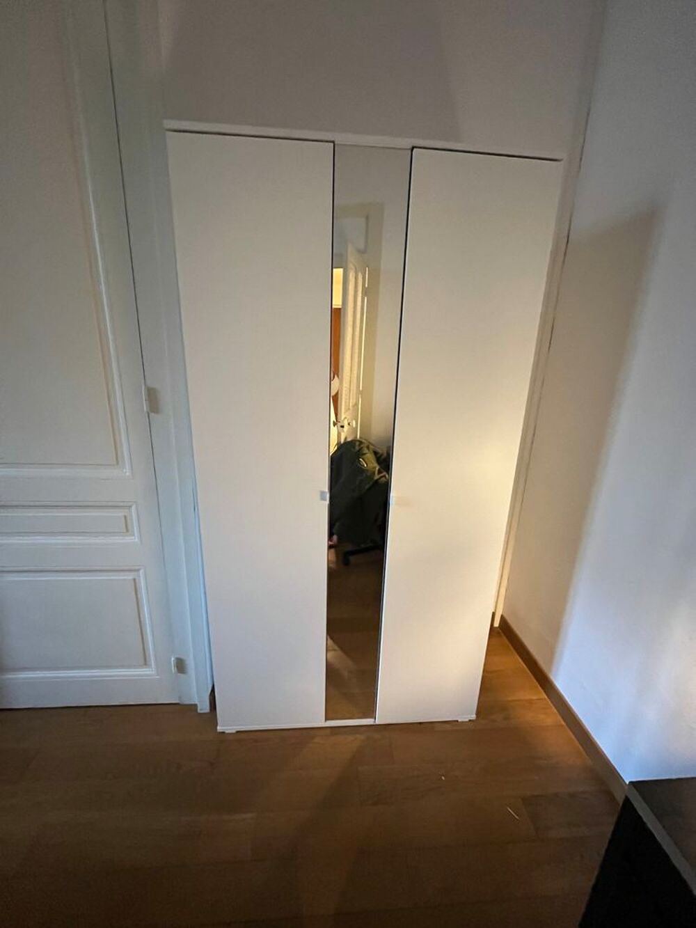 Armoire double porte blanche Meubles