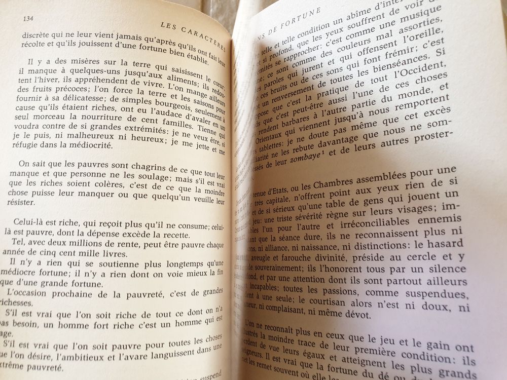 Les Caract&egrave;res de la Bruy&egrave;re-1968 &eacute;ditions rencontre Lausann Livres et BD