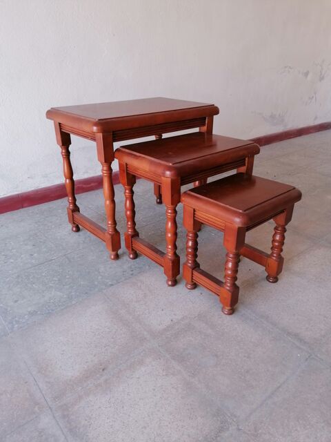 Ensemble de Tables Gigognes en Bois 40 Trouillas (66)