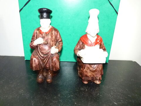 2 tirelires normands sign�es A.BIAGIONI 28 Portbail (50)