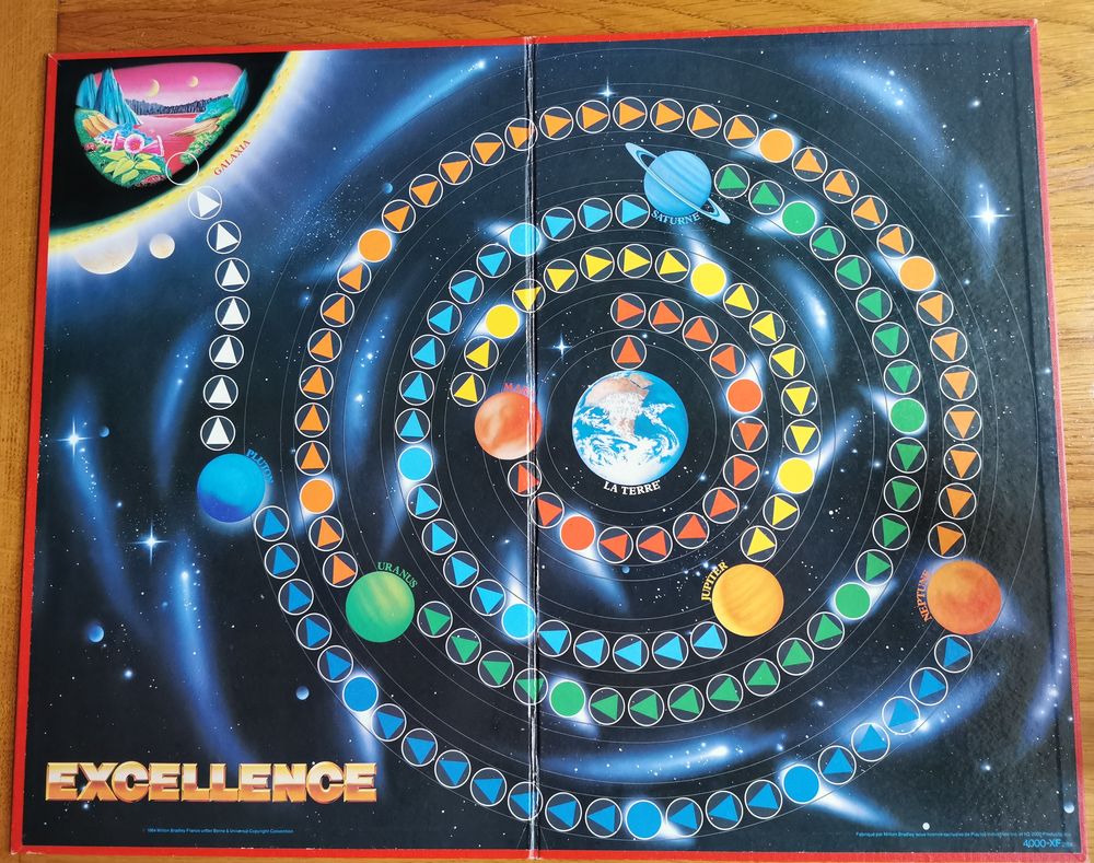 Grand jeu de Soci&eacute;t&eacute; MB "L'EXCELLENCE" de 1984 Jeux / jouets