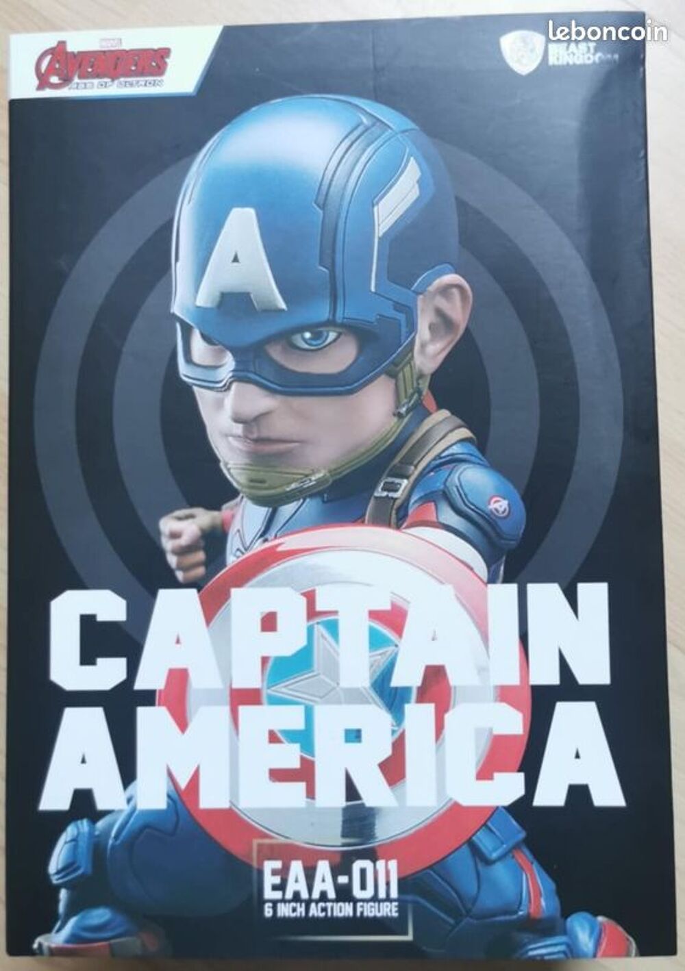 COFFRET figurine Captain Am&eacute;rica EAA-011 