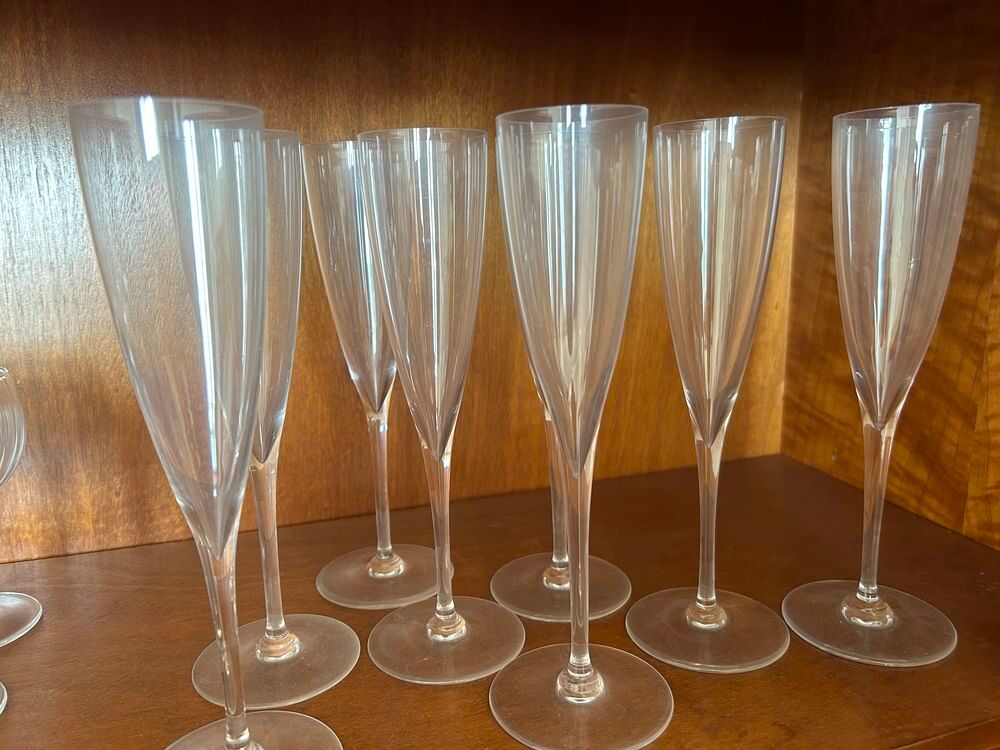 8 fl&ucirc;tes &agrave; champagne Cuisine