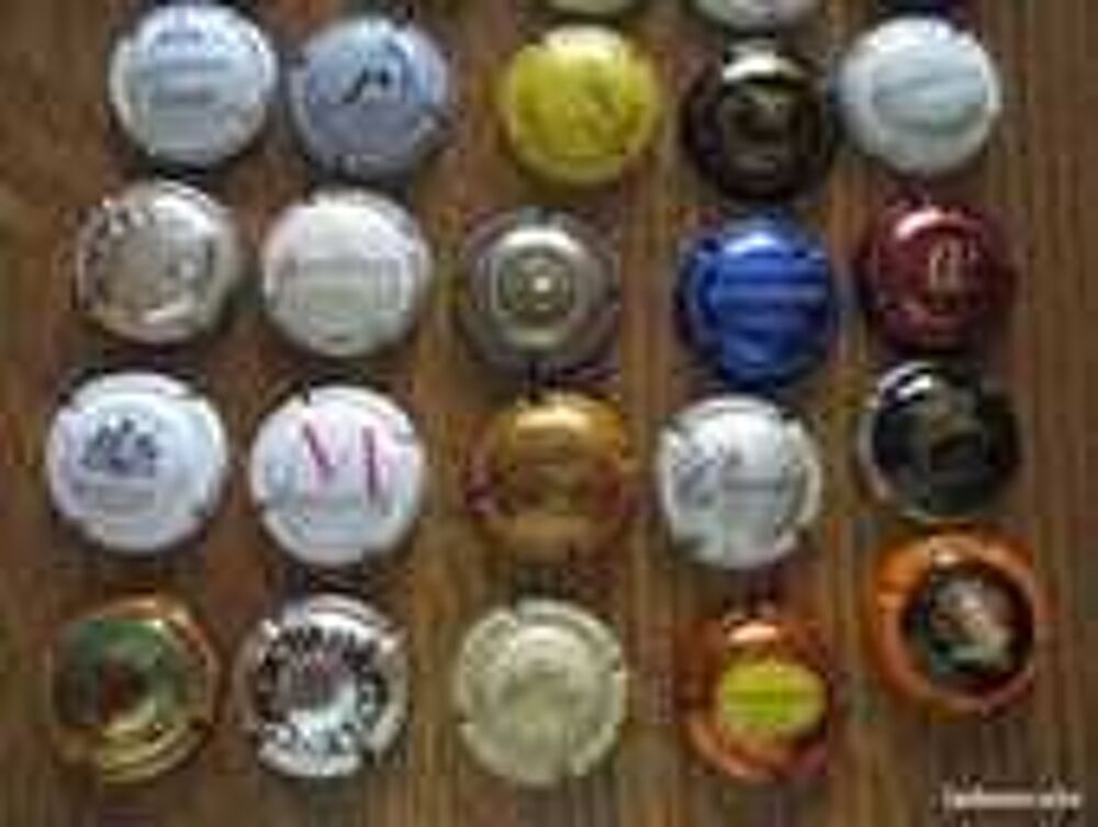 8 muselets capsules champagne coteaux sud 