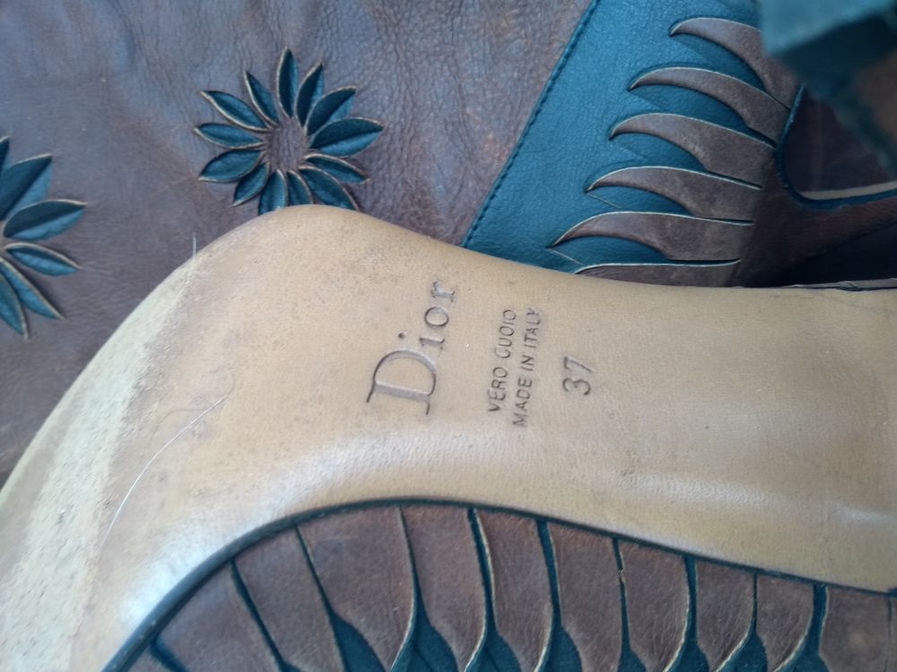 botte dior mi mollet Chaussures