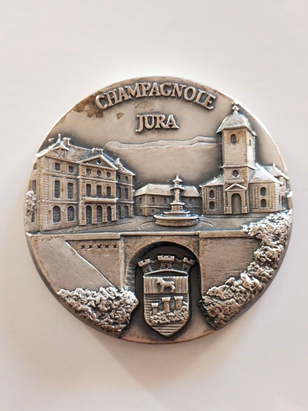 MEDAILLE "" CHAMPAGNOLE JURA "" ANNEE 2016 