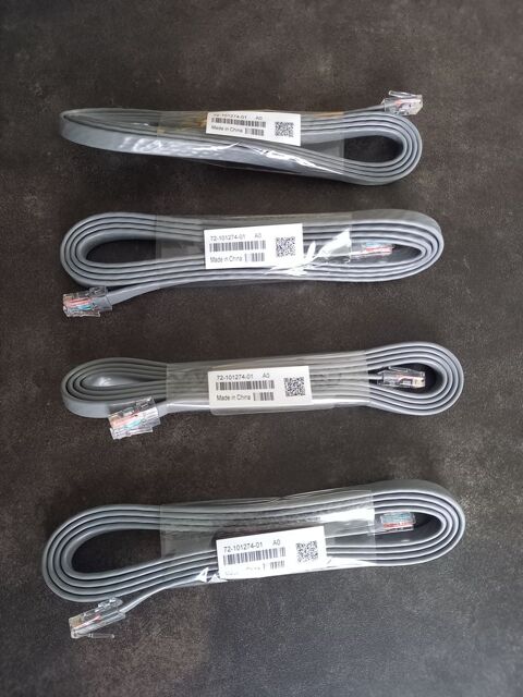 Cordons RJ45 plat cat5e UTP neuf 2 Boisset-et-Gaujac (30)