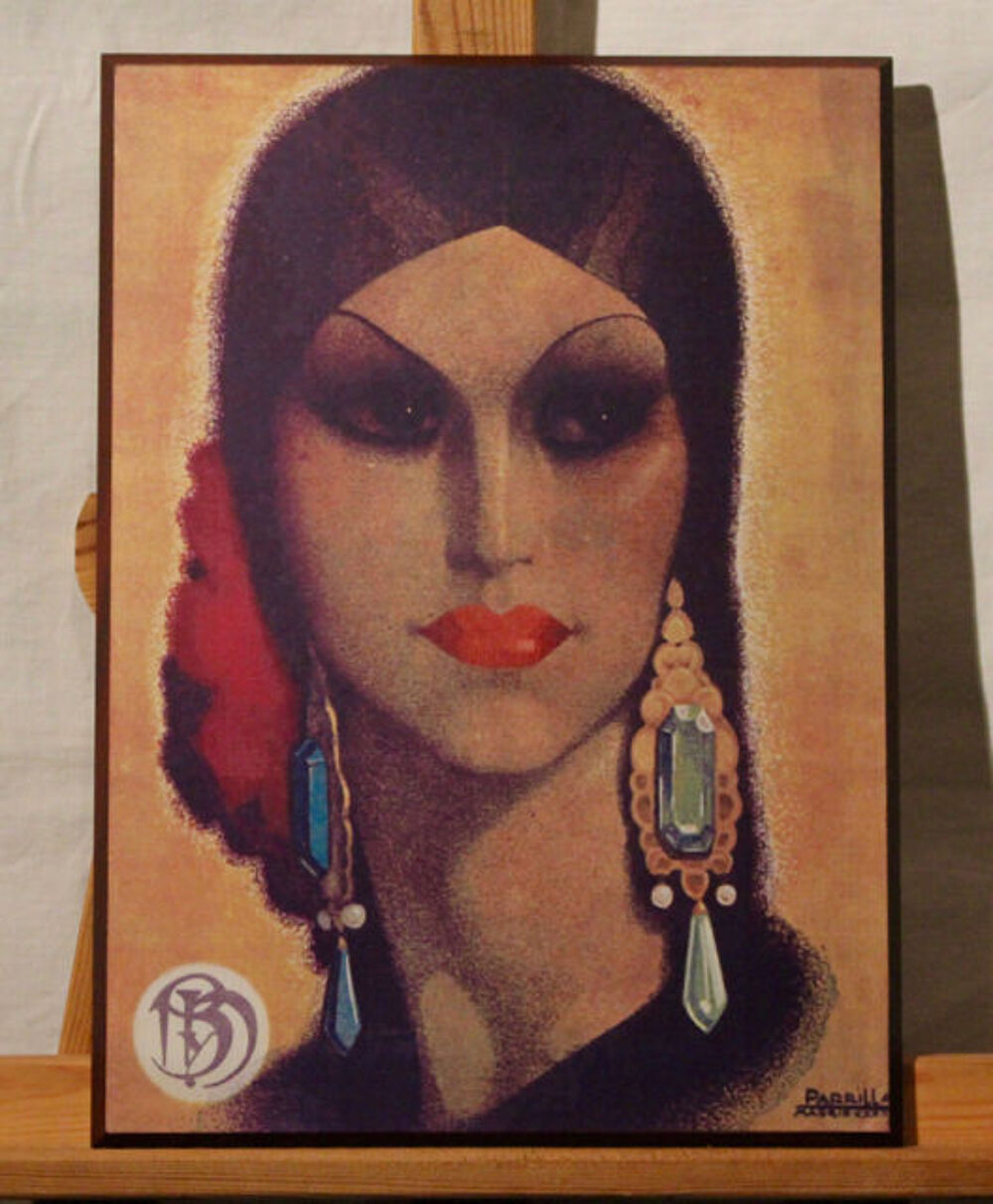 " M U J E R " de PARILLA . Décoration