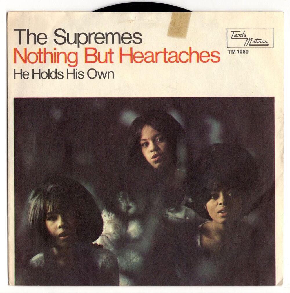 The SUPREMES : Nothing but heartaches - Tamla Motown TM 1080 CD et vinyles