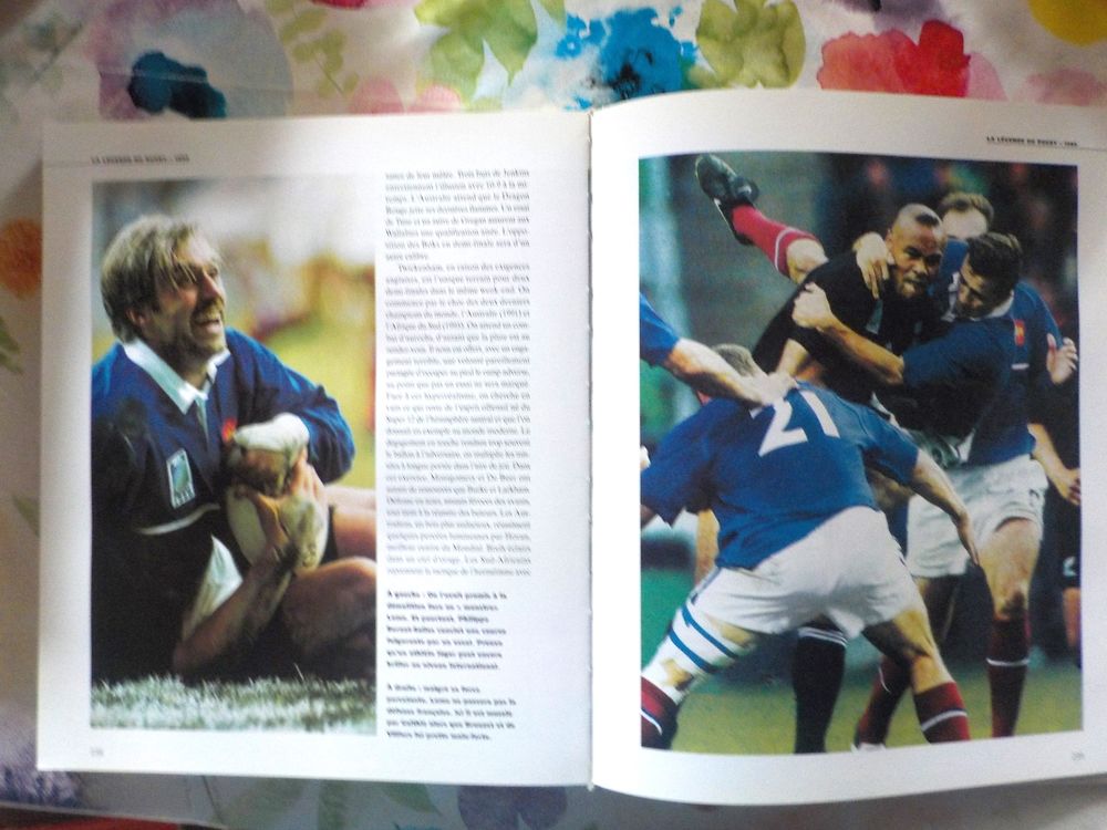 LA LEGENDE DU RUGBY par Henri GARCIA Ed. Minerva Livres et BD