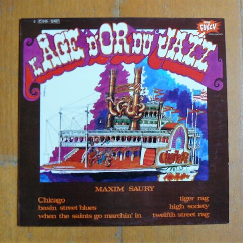 L'ge d'or du Jazz - Maxim SAURY - Punch 2C046-12467 7 Argenteuil (95)