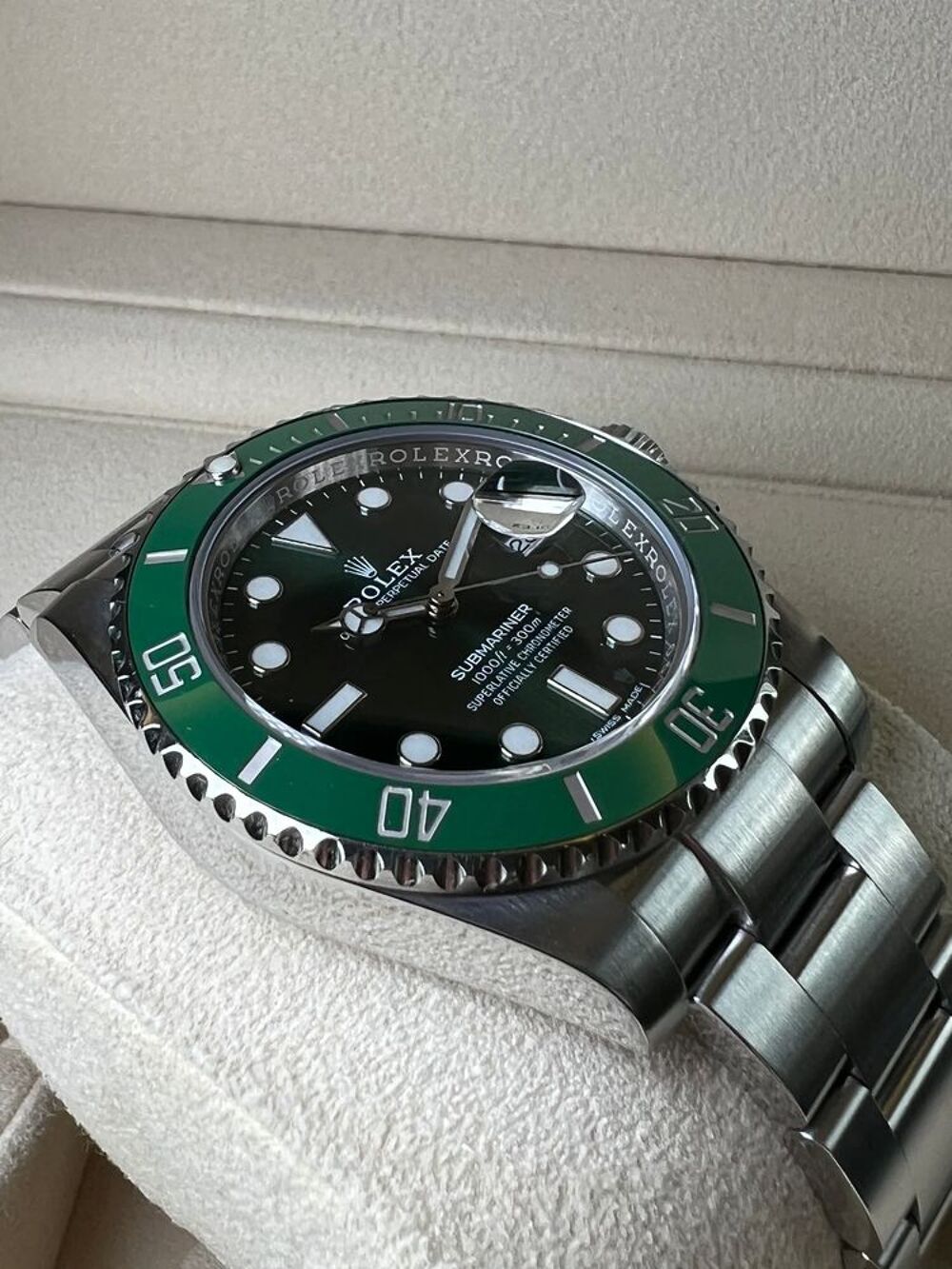 ROLEX SUBMARINER ?HULK? ? R&Eacute;F. 116610LV
Bijoux et montres