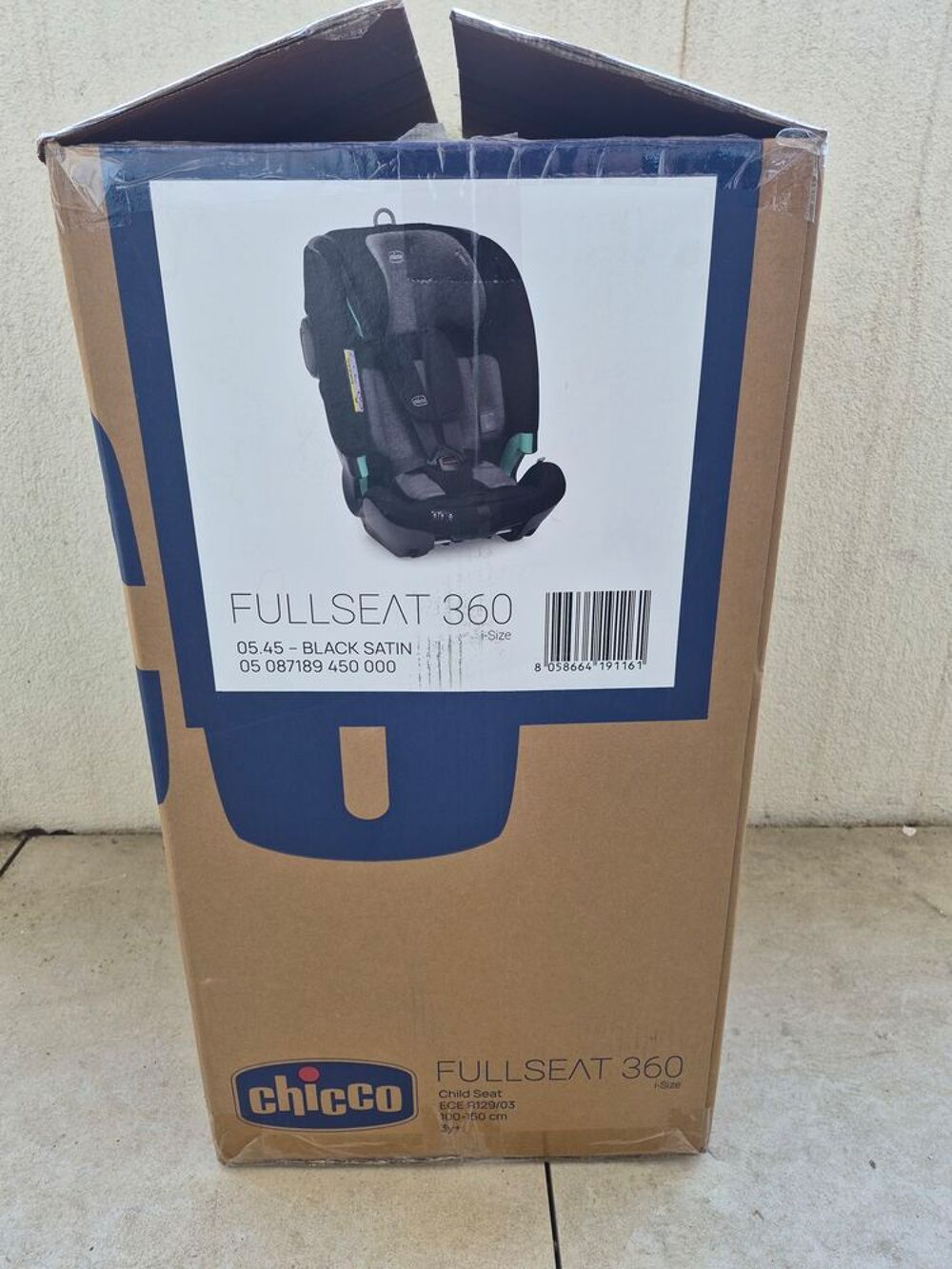 Si&egrave;ge-auto Chicco FullSeat 360 i-Size sans base (61-150 cm) Pu�riculture