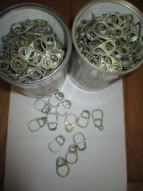 cliquets d'opercule de canettes 20 Sathonay-Village (69)