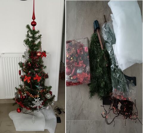 sapin de no�l lampe led guirlande boule cimier 15 Athis-Mons (91)