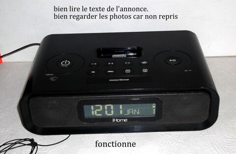 occasion  radio rveil iHome iP99BRE. 15 Wattrelos (59)
