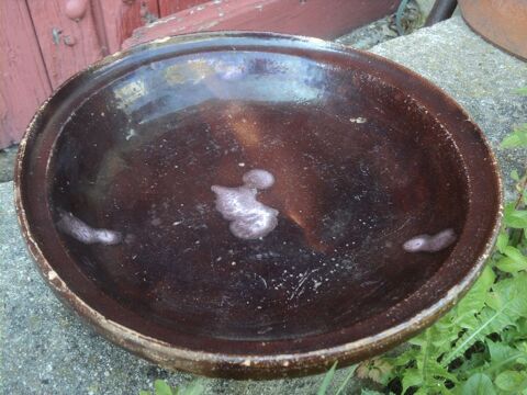 Ancien Grand Plat en Gr�s Verniss� Saint-Aignan Loir et Cher 50 Loches (37)