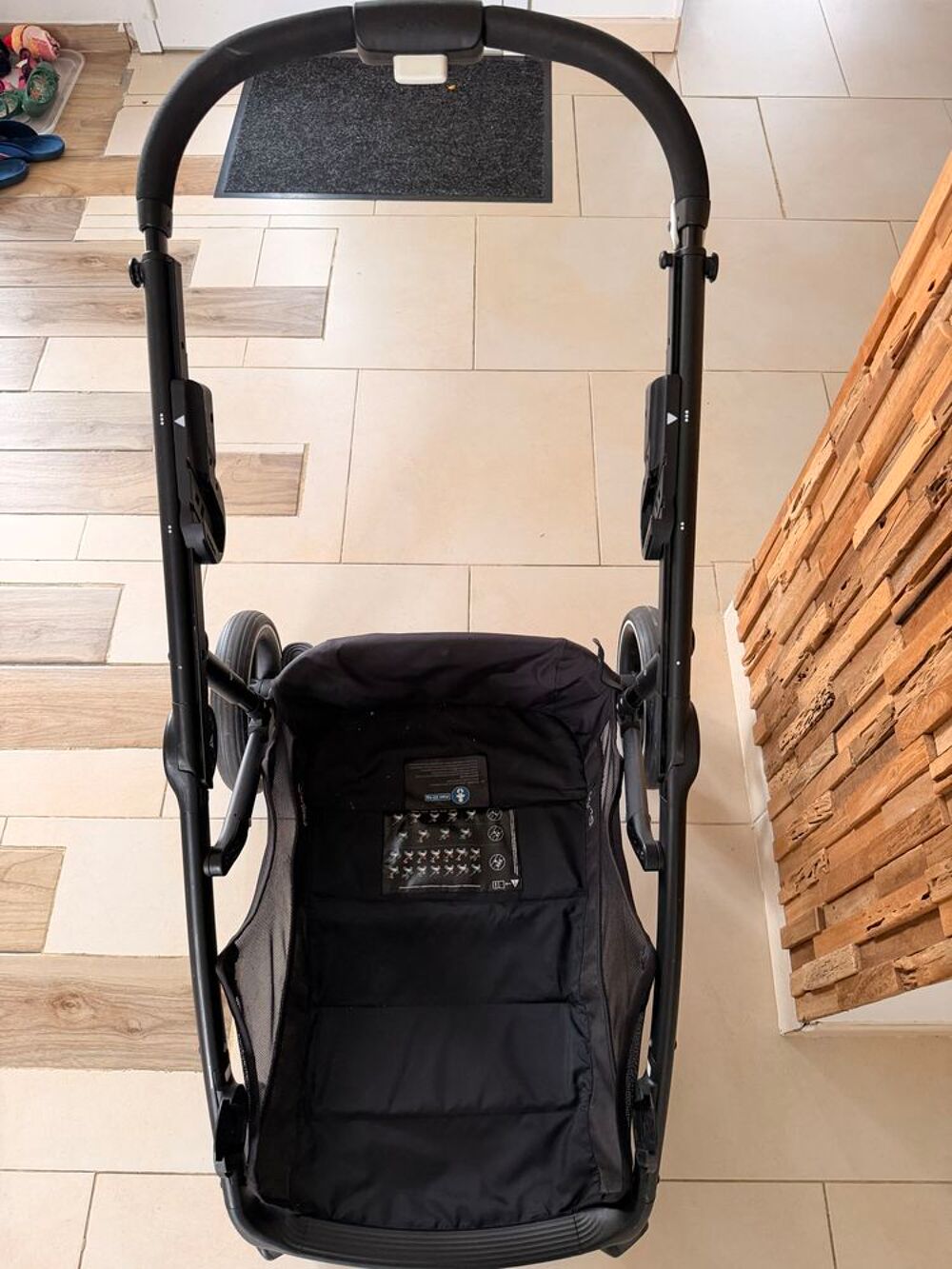 Ch&acirc;ssis poussette noir Cybex Gazelle S de 2021 Puériculture