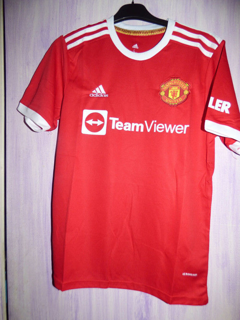 Jersey foot Manchester United Adidas domicile Vêtements