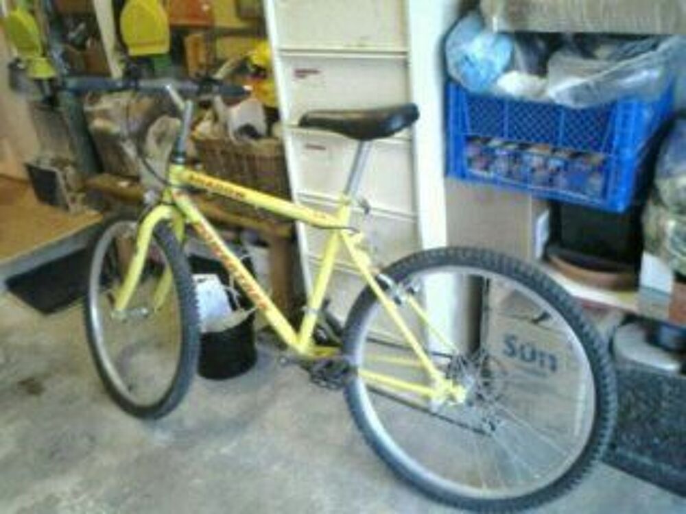 VTT JAUNE homme Sports