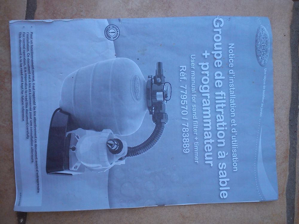 filtration piscine Sports