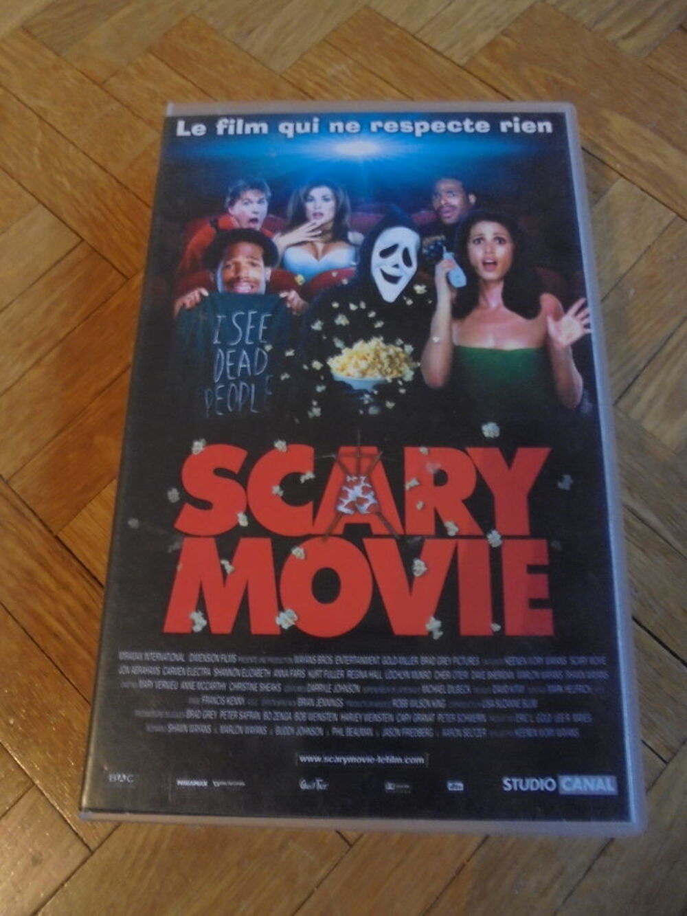 K7 "Scary movie" (48) DVD et blu-ray