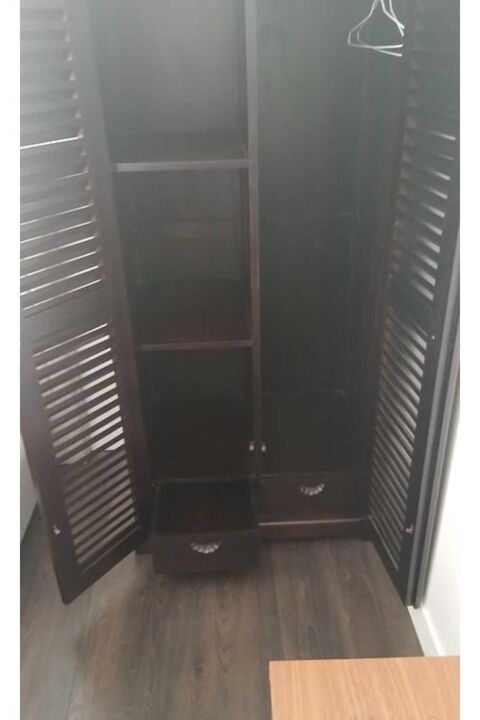 Dressing en mahogany massif marron 500 Carpentras (84)