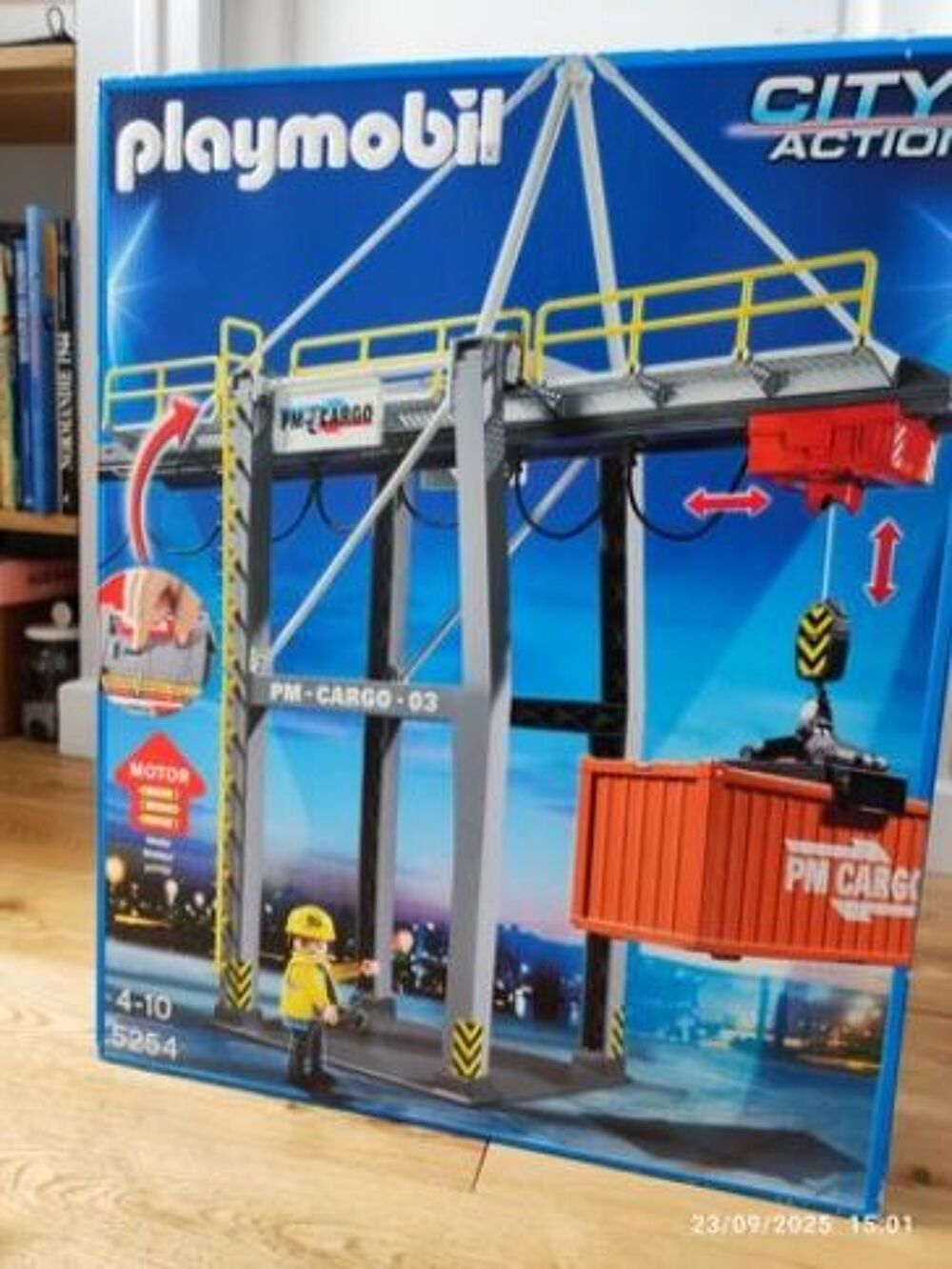 PLAYMOBIL - Pont &eacute;l&eacute;vateur PM CARGO Jeux / jouets