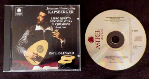 CD - Kapsberger - Libro Quattro d'Intavolatura di Chitarone 3 Ribeauvillé (68)
